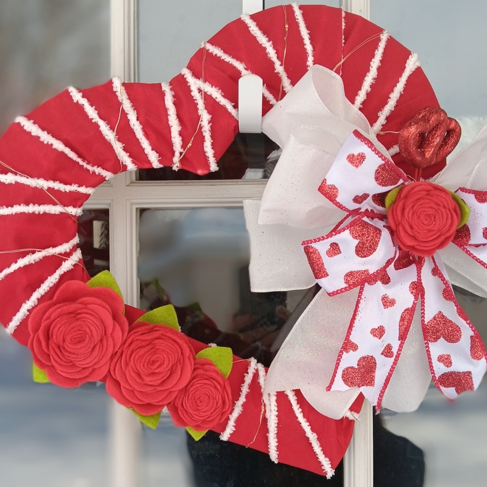 Heart wreath